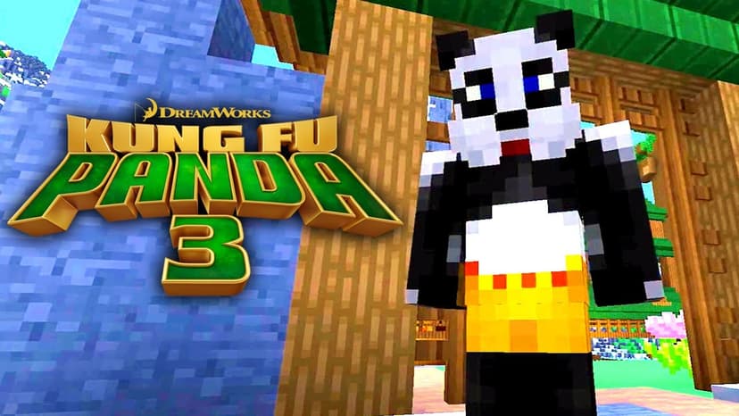 Kung Fu Panda 3 Mincraft Trailer